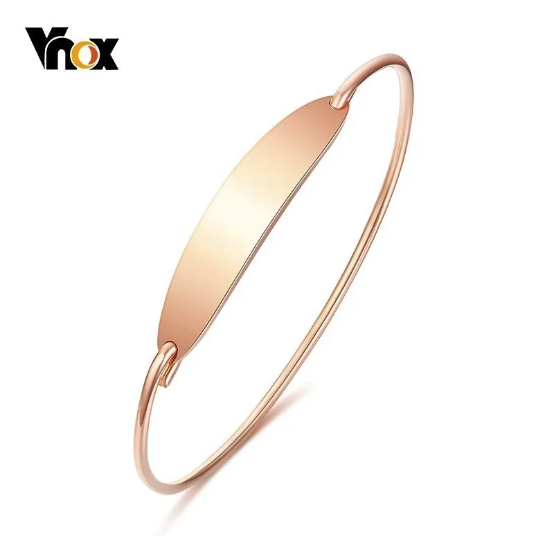 Vnox Elegant Women's Bangle 585 Rose Gold Color Stainless Steel Girls Cuff Bracelet Female Party Jewels
Vnox Elegant Women's Bangle 585 Rose Gold Color Stainless Steel Girls Cuff Bracelet Female Party Jewels