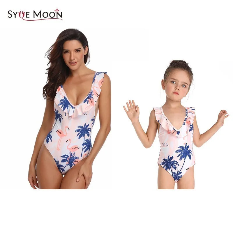 Mother Daughter Swimsuits 2019 Summer Family Matching Print Swimwear Sets Mom And Daughter Beach Sexy Bikini Clothes Holiday
Mother Daughter Swimsuits 2019 Summer Family Matching Print Swimwear Sets Mom And Daughter Beach Sexy Bikini Clothes Holiday