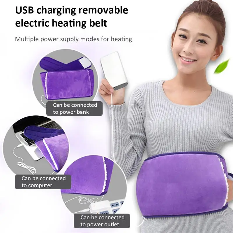 Winter Warm Waistband USB Electric Heating Belt Thickening Protect Women The Uterus Abdomen Protective Waist Warmers
Winter Warm Waistband USB Electric Heating Belt Thickening Protect Women The Uterus Abdomen Protective Waist Warmers