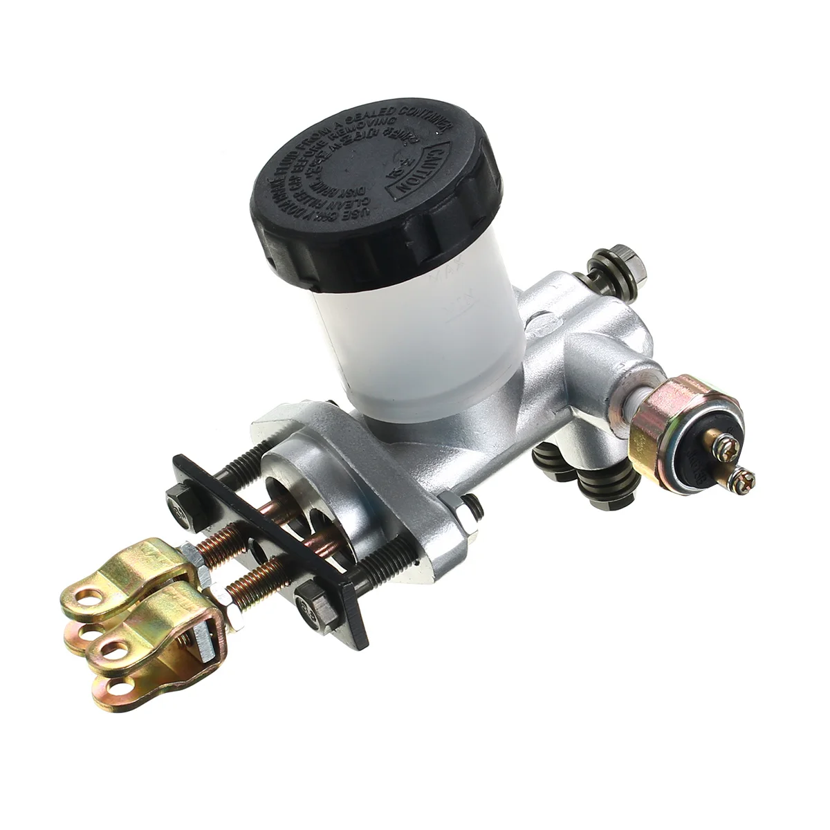Go Kart Buggy Brake Master Cylinder Hydraulic Pump for 90 110 125 150 200 250CC Kandi BMS Roketa Kinroad Kazuma
Go Kart Buggy Brake Master Cylinder Hydraulic Pump for 90 110 125 150 200 250CC Kandi BMS Roketa Kinroad Kazuma
