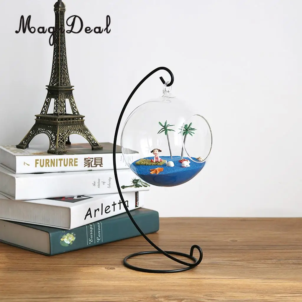 MagiDeal Hanging Glass Flower Vase Micro Lanscape Terrarium Container Coffee Shop Room Tabletop Plant Bonsai Home Decoration
MagiDeal Hanging Glass Flower Vase Micro Lanscape Terrarium Container Coffee Shop Room Tabletop Plant Bonsai Home Decoration
