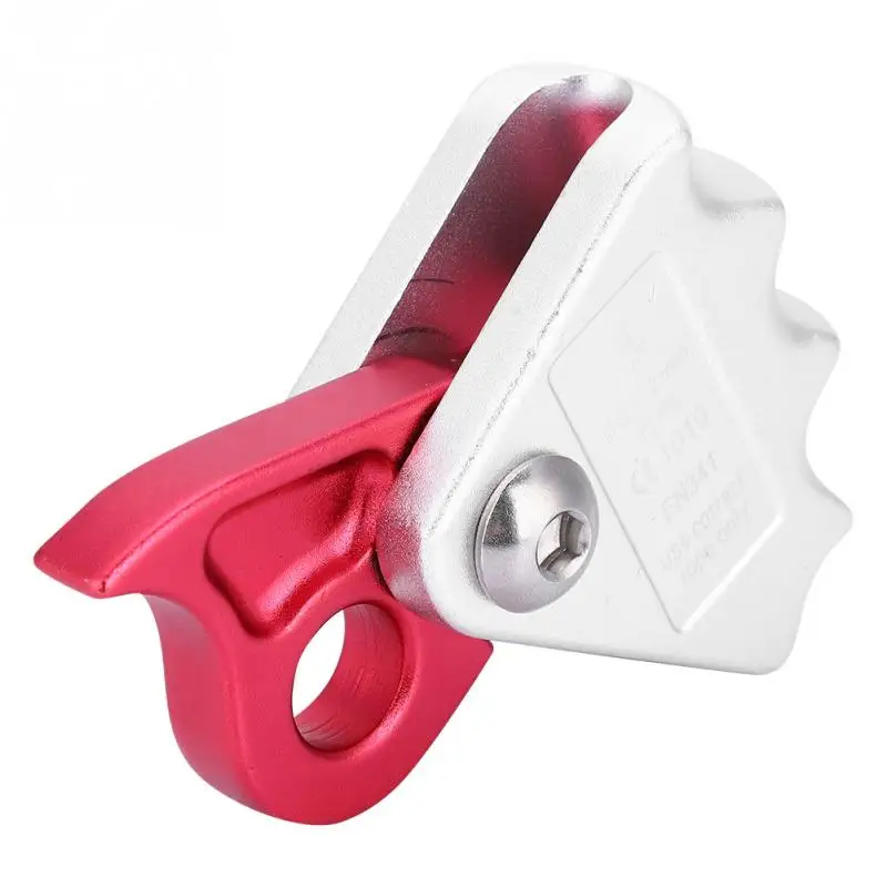 15KN Climbing Descender Aluminum Self-braking Stop Descender Rescue Descender Ring Climb Protector Rock Climbing Equipment
15KN Climbing Descender Aluminum Self-braking Stop Descender Rescue Descender Ring Climb Protector Rock Climbing Equipment