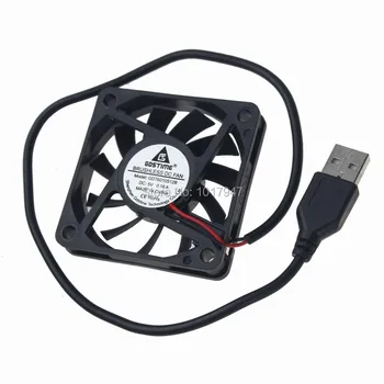 1Pieces Gdstime DC 5V USB 6010 60mm x 10mm 6cm Fans PC Computer Case Cooling Cooler Fan
1Pieces Gdstime DC 5V USB 6010 60mm x 10mm 6cm Fans PC Computer Case Cooling Cooler Fan