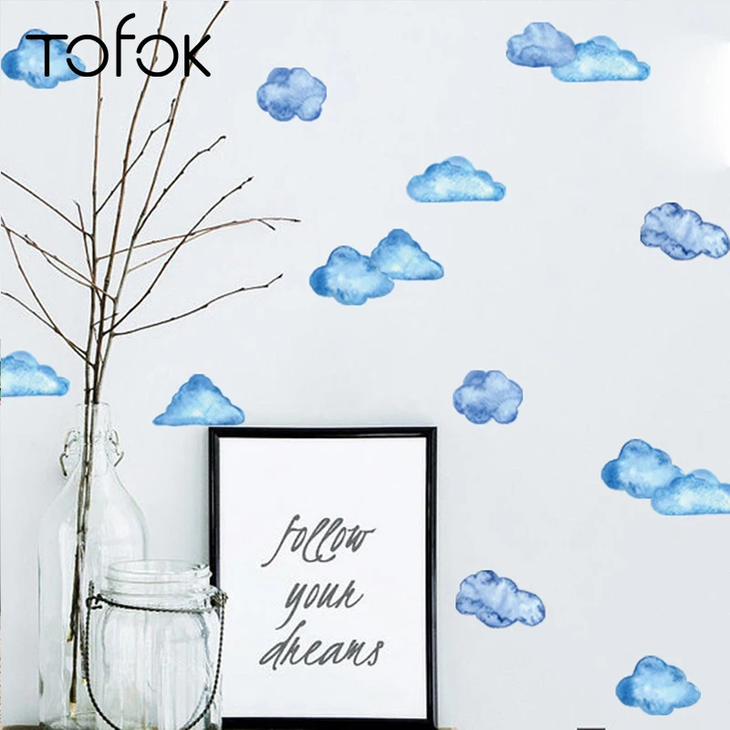 Tofok DIY 36pcs/set Cartoon Cloud Plane Wall Sticker Living Room Bedroom Cabinet Art Mural Decals Ins Nordic Style Nursery Post
Tofok DIY 36pcs/set Cartoon Cloud Plane Wall Sticker Living Room Bedroom Cabinet Art Mural Decals Ins Nordic Style Nursery Post