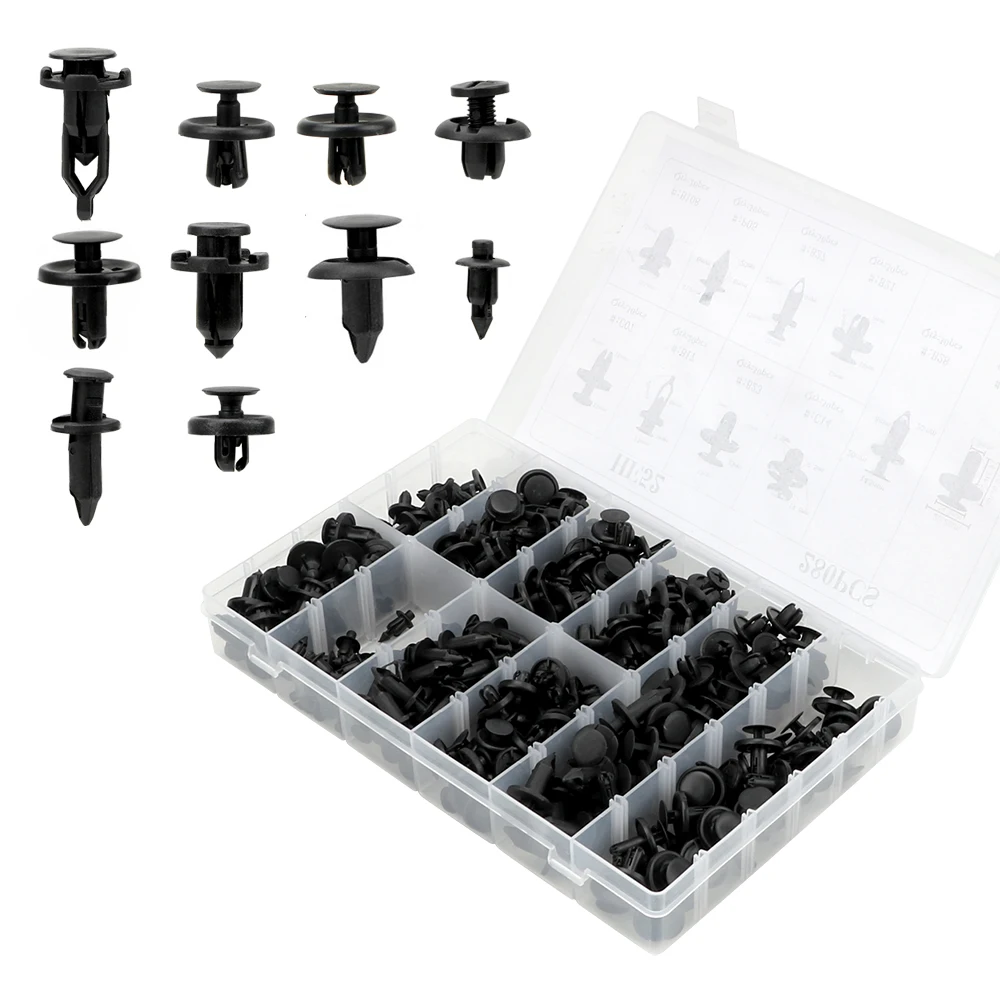 LEEPEE 10 Kinds Mixed Plate Screw Clip Auto Fender Fastener Car Bumper Fixed Clamp Push Type Buckle Decorative Buckle 280PCS
LEEPEE 10 Kinds Mixed Plate Screw Clip Auto Fender Fastener Car Bumper Fixed Clamp Push Type Buckle Decorative Buckle 280PCS