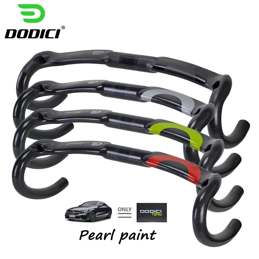 DODICI Carbon Fibre Road Bike handlebar Carbon Handlebar Road 31.8mm Bicycle handlebar Racing Pearl Paint Gloss Bent handlebar
DODICI Carbon Fibre Road Bike handlebar Carbon Handlebar Road 31.8mm Bicycle handlebar Racing Pearl Paint Gloss Bent handlebar