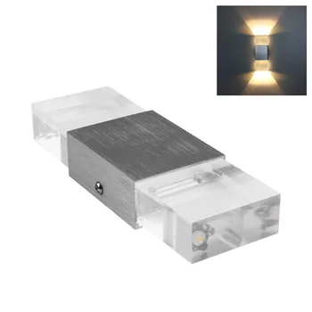 Konesky 6W Modern Aluminum COB LED Wall Lamp Light Acrylic Crystal Home WALL Lighting Indoor Outdoor Decoration AC 110 220V
Konesky 6W Modern Aluminum COB LED Wall Lamp Light Acrylic Crystal Home WALL Lighting Indoor Outdoor Decoration AC 110 220V