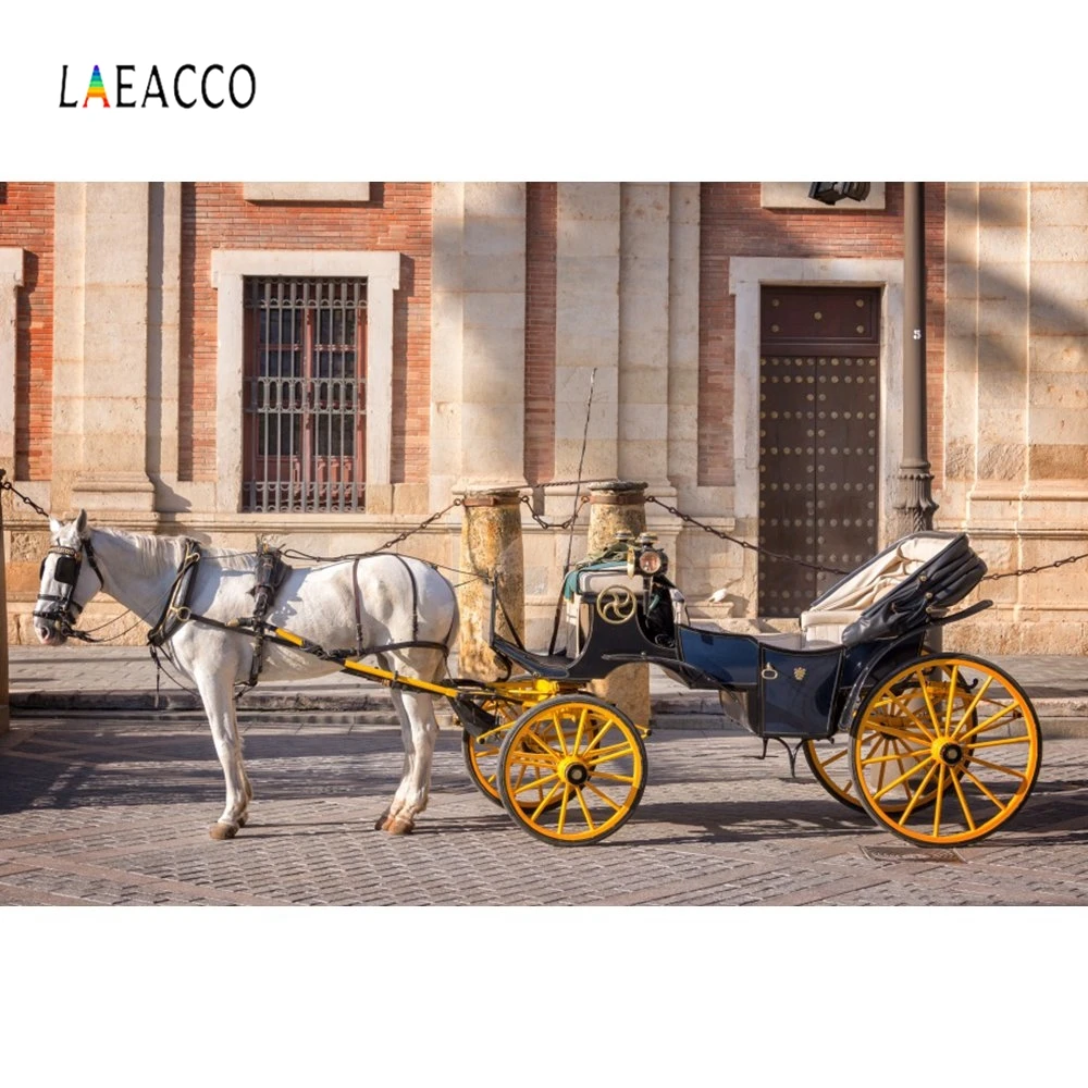 Laeacco Street House Vintage Carriage Backdrop Photography Backgrounds Customized Photographic Backdrops For Photo Studio
Laeacco Street House Vintage Carriage Backdrop Photography Backgrounds Customized Photographic Backdrops For Photo Studio