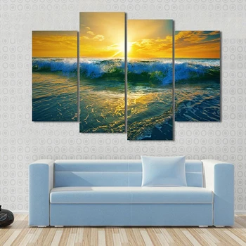 Close Up Of Ocean Waves At Sunrise 4 Pieces/sets Canvas Art Canvas Paintings HD Decorations For Home Wall Art Prints Canvas
Close Up Of Ocean Waves At Sunrise 4 Pieces/sets Canvas Art Canvas Paintings HD Decorations For Home Wall Art Prints Canvas