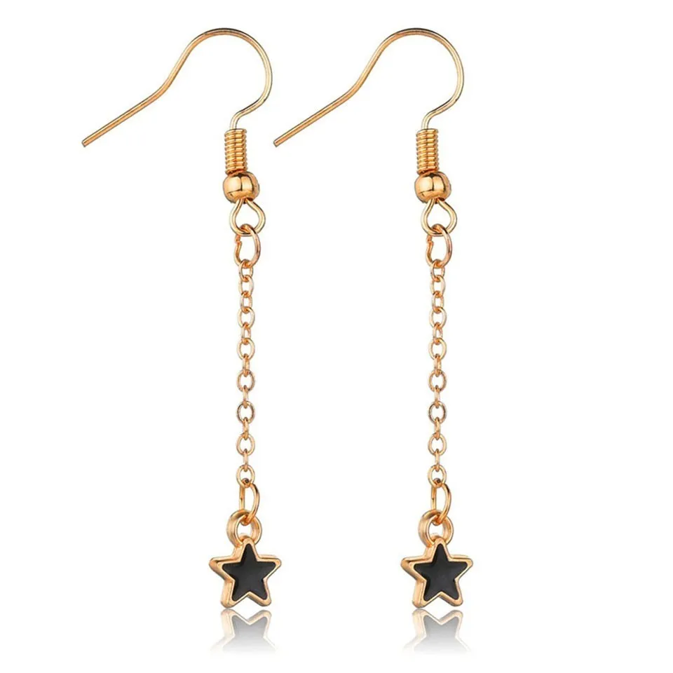 Long Cool Black Star Women Fashion Drop Earrings Trendy Party Decoration Good Quality Fashion Drop Earrings For Women Jewelry
Long Cool Black Star Women Fashion Drop Earrings Trendy Party Decoration Good Quality Fashion Drop Earrings For Women Jewelry