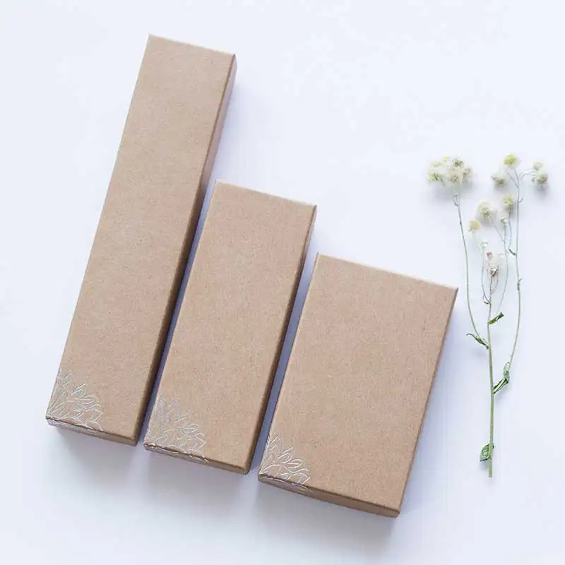 DIY Jewelry Box Handmade Creative Small Gift Box Kraft Paper Classical Jewelry Box Simple Style 3 Size Ring Earring Box
DIY Jewelry Box Handmade Creative Small Gift Box Kraft Paper Classical Jewelry Box Simple Style 3 Size Ring Earring Box