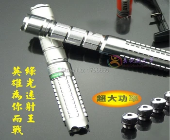 AAA High Power Military Green Laser Pointer 500w 500000m 532nm Flashlights Light Burning Match,Burn cigarettes+5 caps Hunting
AAA High Power Military Green Laser Pointer 500w 500000m 532nm Flashlights Light Burning Match,Burn cigarettes+5 caps Hunting