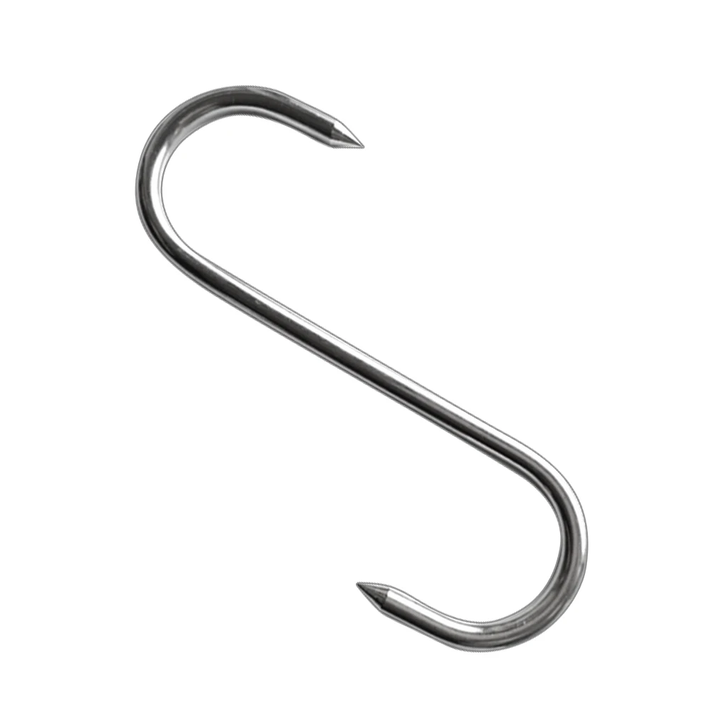 MagiDeal 316 Stainless Steel Meat S Hook Kitchen Pan Pot Utensil Hanger Hanging for Hanging pots Baskets Kitchen Utensil
MagiDeal 316 Stainless Steel Meat S Hook Kitchen Pan Pot Utensil Hanger Hanging for Hanging pots Baskets Kitchen Utensil