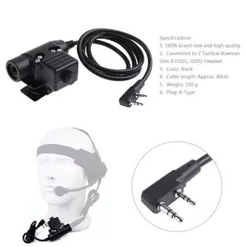 1set 80cm K-Type U94 PTT Military Adapter PTT Z113 For Walkie Talkie Kenwood TYT F8 For BAOFENG 5R Radio props
1set 80cm K-Type U94 PTT Military Adapter PTT Z113 For Walkie Talkie Kenwood TYT F8 For BAOFENG 5R Radio props