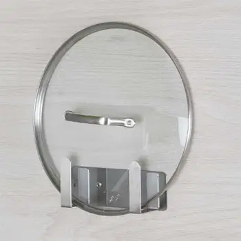 Vacuum Suction Cup Pot Lid Holder Rack Stainless Steel Wall Mounted Pan Cover Racks Strong Removable Drain Storage Rack
Vacuum Suction Cup Pot Lid Holder Rack Stainless Steel Wall Mounted Pan Cover Racks Strong Removable Drain Storage Rack