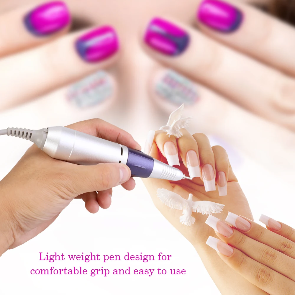 30000r Electric Nail Polish Remover Tools Nail Drill Machine Nail-art Equipment Manicure Pedicure Files
30000r Electric Nail Polish Remover Tools Nail Drill Machine Nail-art Equipment Manicure Pedicure Files