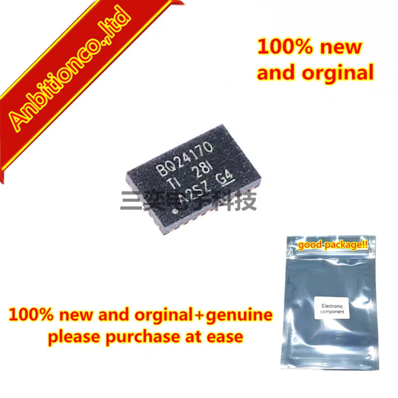 5pcs 100% new and orginal BQ24170RGYR RGYT VQFN24 1.6-MHz Synchronous Switch-Mode Li-Ion and Li-Polymer Stand-Alone Bat in stock
5pcs 100% new and orginal BQ24170RGYR RGYT VQFN24 1.6-MHz Synchronous Switch-Mode Li-Ion and Li-Polymer Stand-Alone Bat in stock