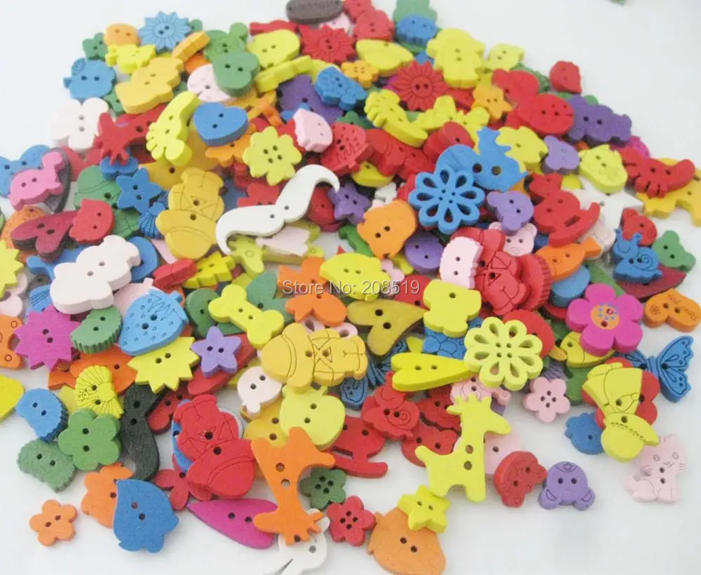 WBNKAW 100pcs painting wooden buttons mixed shapes mix colors DIY craft and scrapbook sewing supply
WBNKAW 100pcs painting wooden buttons mixed shapes mix colors DIY craft and scrapbook sewing supply