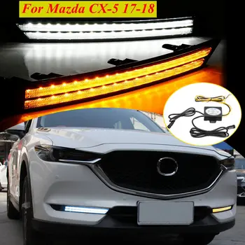 Daytime Running Light For Mazda CX-5 CX5 2017 2018 Flowing Turn Signal Relay Waterproof Car DRL 12V LED Fog Lamp Decoration
Daytime Running Light For Mazda CX-5 CX5 2017 2018 Flowing Turn Signal Relay Waterproof Car DRL 12V LED Fog Lamp Decoration