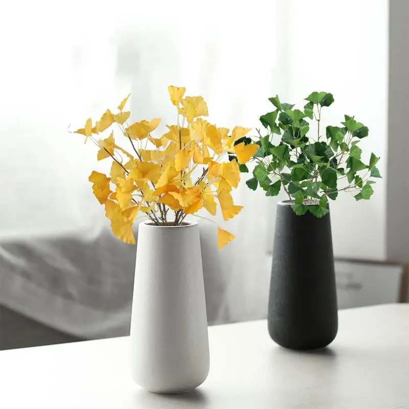 Silk Cloth Artificial Plants Plastic Twigs Small 3 - Fork Ginkgo Leaves Simulation Green Plants Home Craft Decoration
Silk Cloth Artificial Plants Plastic Twigs Small 3 - Fork Ginkgo Leaves Simulation Green Plants Home Craft Decoration
