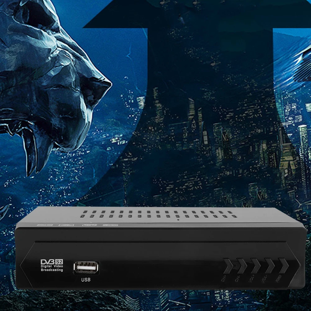 DVB-S2 HD Digital TV Set Top Box 950mhz-2150mhz EU 100-240V Support for teletext
DVB-S2 HD Digital TV Set Top Box 950mhz-2150mhz EU 100-240V Support for teletext