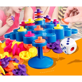 Turntable Stacking Board Children Education Toy Novelty Balance Plastic Puzzle Toys Creative Activity Table(Blue)
Turntable Stacking Board Children Education Toy Novelty Balance Plastic Puzzle Toys Creative Activity Table(Blue)