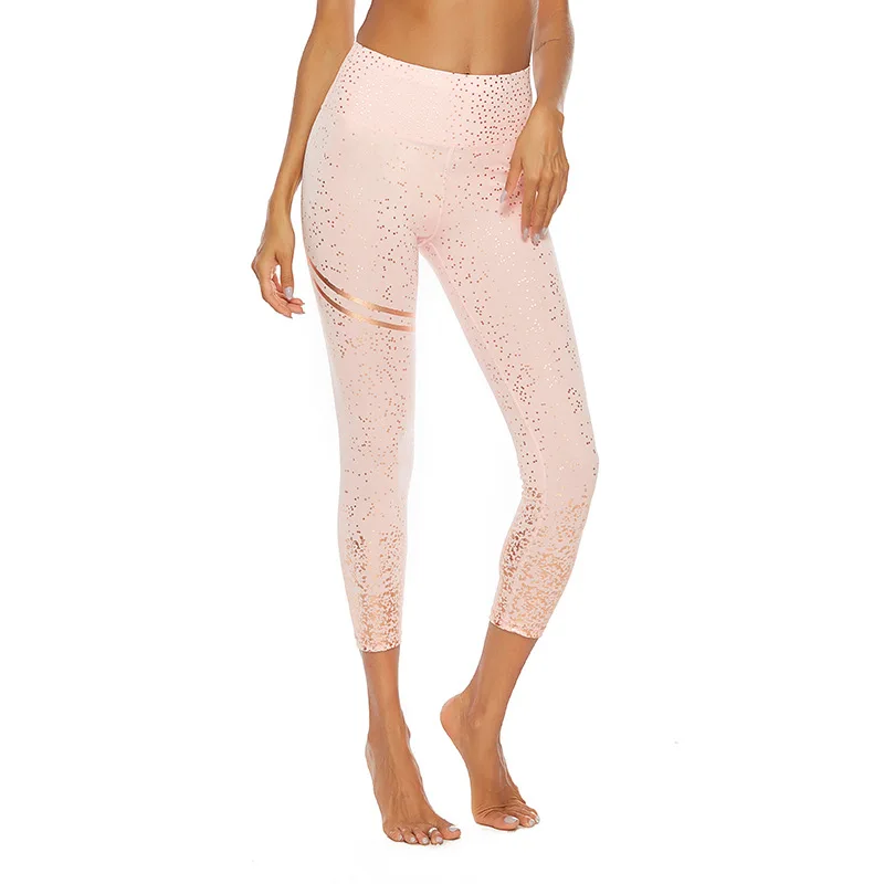 Active Women Yoga Gym Pink Leggings High Waist Bronzing Gold Hip Up Mujer Yoga Pants Fitness Running Femme Push Up Sportwear
Active Women Yoga Gym Pink Leggings High Waist Bronzing Gold Hip Up Mujer Yoga Pants Fitness Running Femme Push Up Sportwear