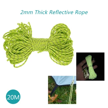 Lixada 20m Multifunction Tent Rope Reflective Paracord Cord Tent Accessories Outdoor Camping Hiking 2mm Tent Rope Awning Lanyard
Lixada 20m Multifunction Tent Rope Reflective Paracord Cord Tent Accessories Outdoor Camping Hiking 2mm Tent Rope Awning Lanyard