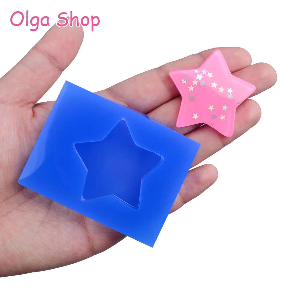 PYL129 40.1mm Star Flexible Silicone Push Mold - Cake Topper, Sugarcraft, Fondant, Resin Jewelry, Candy, Chocolate, Gum Paste
PYL129 40.1mm Star Flexible Silicone Push Mold - Cake Topper, Sugarcraft, Fondant, Resin Jewelry, Candy, Chocolate, Gum Paste