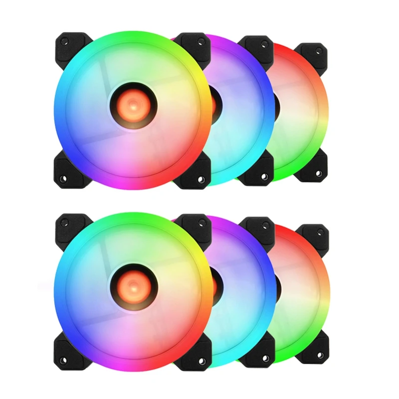 COOLMOON Computer Case PC Cooling Fan RGB Adjust LED 120mm Quiet High Quality Computer Cooling fan cooler For cpu
COOLMOON Computer Case PC Cooling Fan RGB Adjust LED 120mm Quiet High Quality Computer Cooling fan cooler For cpu