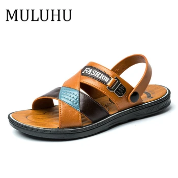 MULUHU New Man Shoes 2019 Men Sandals Beach Slippers Comfortable Summer Shoes Men Classics Flip Flops Casual High Quality
MULUHU New Man Shoes 2019 Men Sandals Beach Slippers Comfortable Summer Shoes Men Classics Flip Flops Casual High Quality