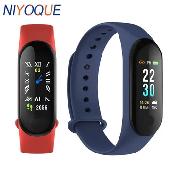 Smart Bracelet Men Women Band Fitness Tracker Smart Wristband Heart Rate Monitor Passometer Blood Pressure M3 Plus for Xiaomi
Smart Bracelet Men Women Band Fitness Tracker Smart Wristband Heart Rate Monitor Passometer Blood Pressure M3 Plus for Xiaomi