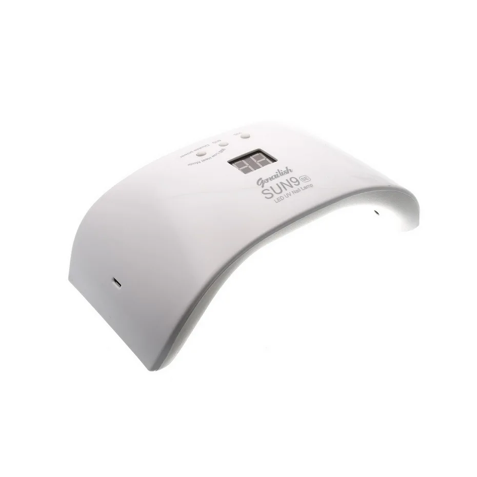 SUN9SE 24W UV Lamp LED Lamps Nail dryer Double Power Nail Lamps for Nail UV Gels Polish USB Charge Nail Art Tools
SUN9SE 24W UV Lamp LED Lamps Nail dryer Double Power Nail Lamps for Nail UV Gels Polish USB Charge Nail Art Tools