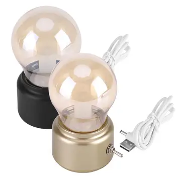 LED Night Light 5W USB Rechargeable Night Lamp Retro Bedside Desk Bulb Lamp
LED Night Light 5W USB Rechargeable Night Lamp Retro Bedside Desk Bulb Lamp
