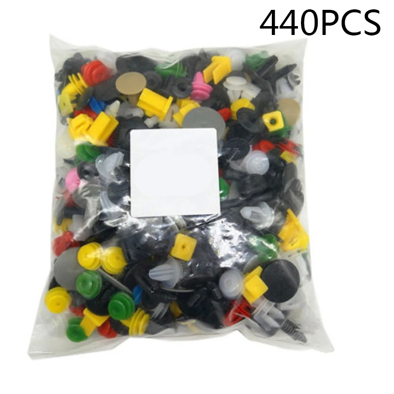 440pc Car Bumper Fastener Clips Retainer Fastener Rivet Door Panel Fender W/tool
440pc Car Bumper Fastener Clips Retainer Fastener Rivet Door Panel Fender W/tool