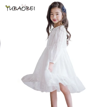 2020 New Fashion Big Girl White Lace Dress Children Clothing Dance Party Kids Dress Cute Long Over Knee Teenager Dress
2020 New Fashion Big Girl White Lace Dress Children Clothing Dance Party Kids Dress Cute Long Over Knee Teenager Dress