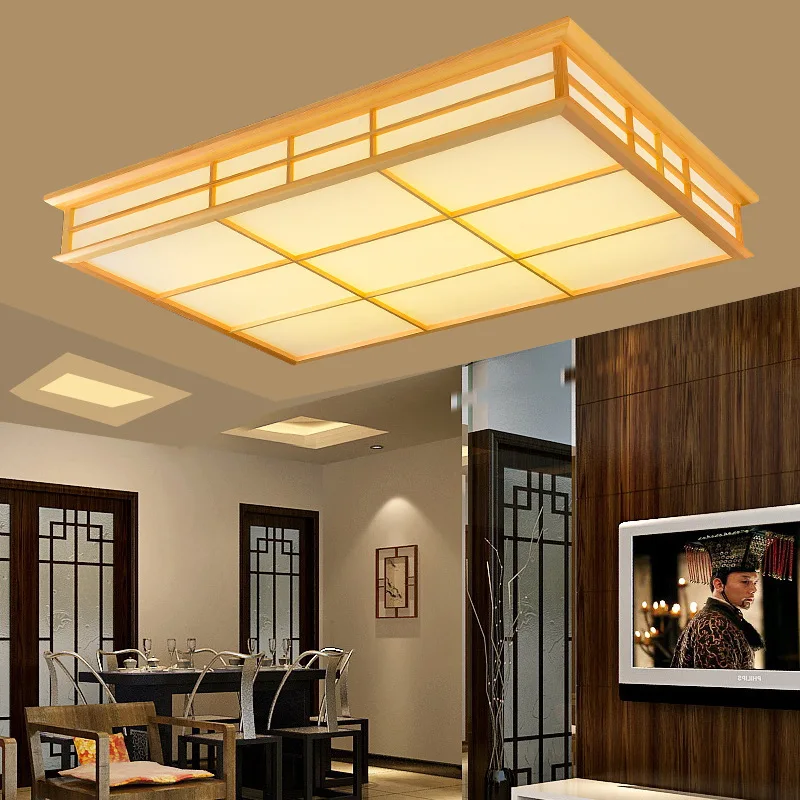 Japanese Style Delicate Crafts Wooden Frame Tatami Led Ceiling Lights Luminarias Para Sala Dimming Led Ceiling Lamp
Japanese Style Delicate Crafts Wooden Frame Tatami Led Ceiling Lights Luminarias Para Sala Dimming Led Ceiling Lamp