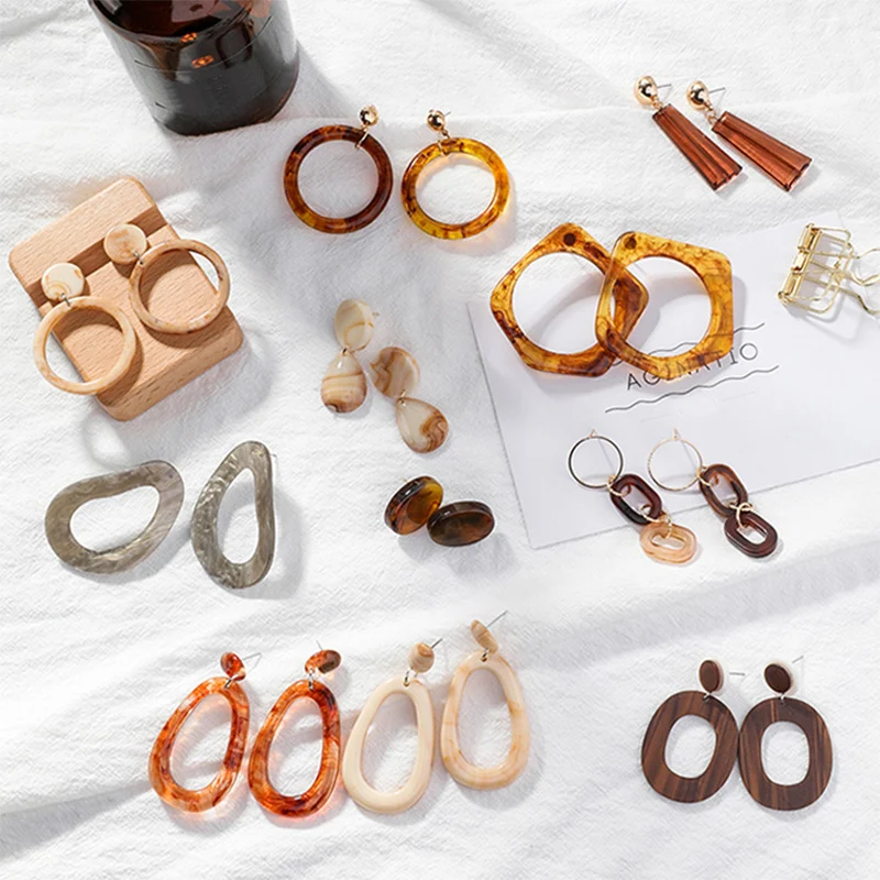 Round Resin Hot Sale 1Pair Unique Big Party Drop Earring Graceful Geometry 2019 Korean Seaside Vintage Acrylic Oval Circle
Round Resin Hot Sale 1Pair Unique Big Party Drop Earring Graceful Geometry 2019 Korean Seaside Vintage Acrylic Oval Circle