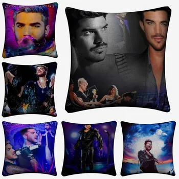 New Adam Lambert Music Star Art Decorative Cotton Linen Cushion Cover 45x45cm For Sofa Chair Pillow Case Home Decor Almofada
New Adam Lambert Music Star Art Decorative Cotton Linen Cushion Cover 45x45cm For Sofa Chair Pillow Case Home Decor Almofada