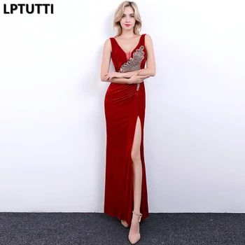 LPTUTTI Embroidery Crystal Gratuating New For Women Elegant Date Ceremony Party Prom Gown Formal Gala Luxury Long Evening Dress
LPTUTTI Embroidery Crystal Gratuating New For Women Elegant Date Ceremony Party Prom Gown Formal Gala Luxury Long Evening Dress
