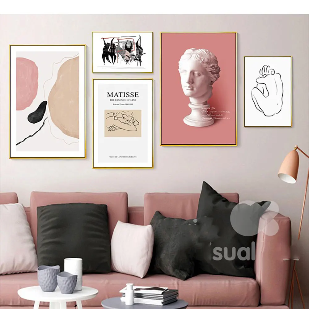 Simple Renaissance Posters and Prints Sculpture Painting on The Wall Decor for Home Fade-proof Canvas Material No Framed
Simple Renaissance Posters and Prints Sculpture Painting on The Wall Decor for Home Fade-proof Canvas Material No Framed