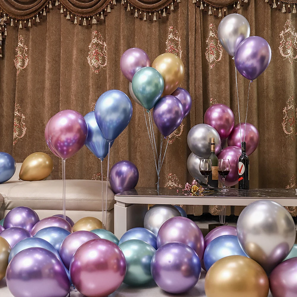 1Pc Glossy Metallic Latex Balloon Thick Inflatable Balloon Wedding Decoration Baloons Party Supplies Kids Baby Shower
1Pc Glossy Metallic Latex Balloon Thick Inflatable Balloon Wedding Decoration Baloons Party Supplies Kids Baby Shower