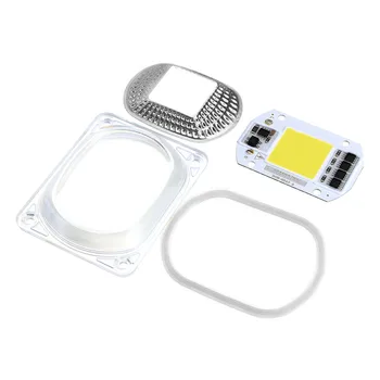 CLAITE 10pcs High Power 50W White LED COB Light Chip with Lens for DIY Flood Spotlight AC220V Sources for Flood Light
CLAITE 10pcs High Power 50W White LED COB Light Chip with Lens for DIY Flood Spotlight AC220V Sources for Flood Light