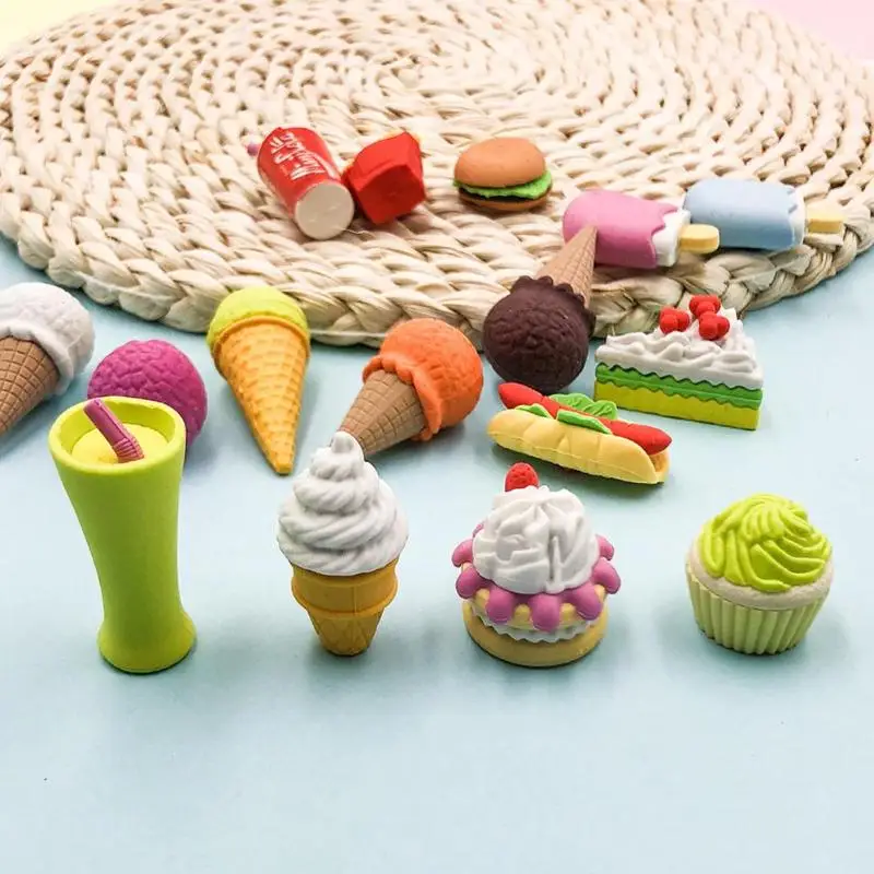 4pcs/set Novelty Simulation Snack Rubber Erasers Kawaii Students School Office Correction Supplies Stationery Dropshipping
4pcs/set Novelty Simulation Snack Rubber Erasers Kawaii Students School Office Correction Supplies Stationery Dropshipping