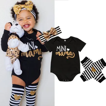 2019 baby girl clothes 3 pcs sets newborn baby boy clothes cotton Rompers Jumpsuit Leg Warmers Headband newborn baby Costume
2019 baby girl clothes 3 pcs sets newborn baby boy clothes cotton Rompers Jumpsuit Leg Warmers Headband newborn baby Costume