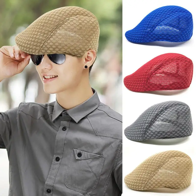 Men Women Hat Breathable Sandwich Type Mesh Outdoor Sports Beret Flat Cap Peaked Cap Golf Hats
Men Women Hat Breathable Sandwich Type Mesh Outdoor Sports Beret Flat Cap Peaked Cap Golf Hats