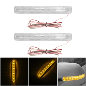 12V 9 LED Universal Waterproof Durable Ultra-Thin Car LED Rear View Mirror Blinker Light Turn Signal Bumper Strip
12V 9 LED Universal Waterproof Durable Ultra-Thin Car LED Rear View Mirror Blinker Light Turn Signal Bumper Strip