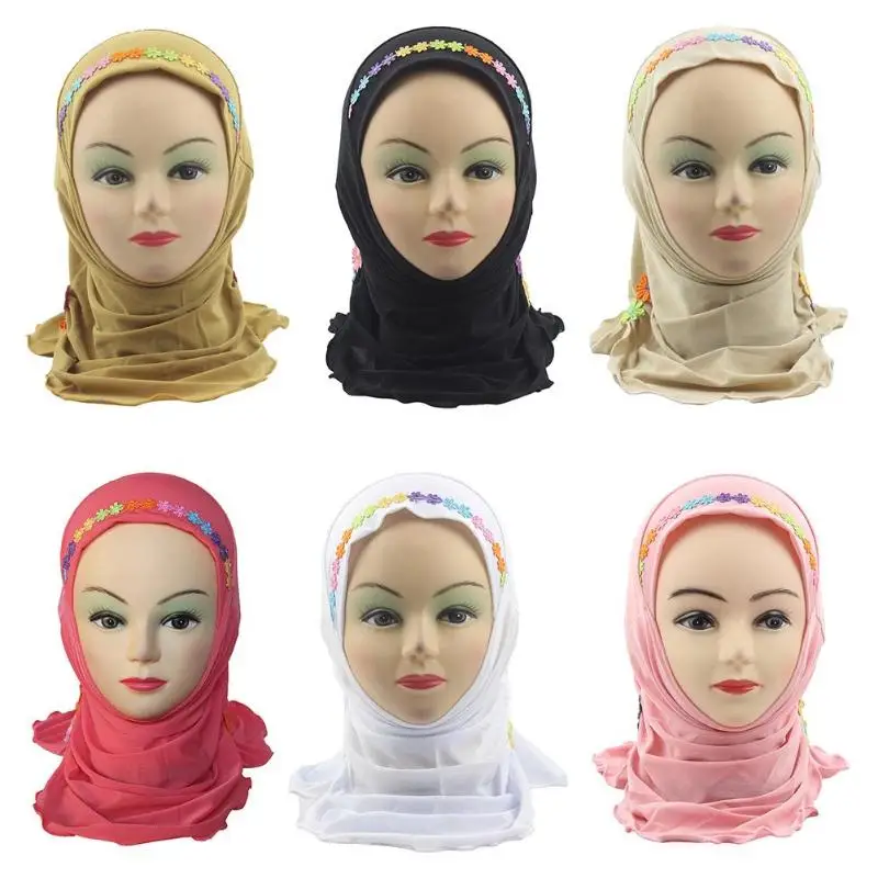 Kids Girls Muslim Headscarf Crystal Linen Soft Children Head Scarf Simple Wrap Cap Scarves
Kids Girls Muslim Headscarf Crystal Linen Soft Children Head Scarf Simple Wrap Cap Scarves