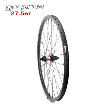 

Go-proe DT Swiss 240 12 Speed Hub 650B MTB Wheelset 27.5er Mountain Bike Carbon Wheel Tubeless Ready With Sapim Spokes