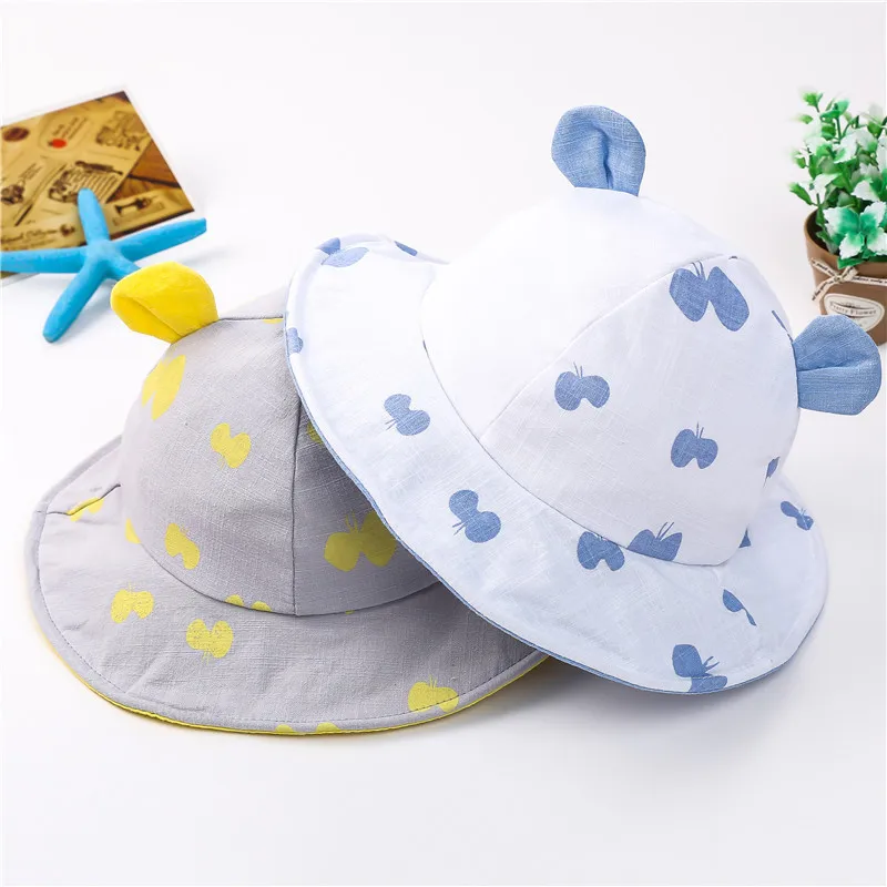 Explosion visor spring baby summer boys and girls cotton sun children fisherman basin hat tide
Explosion visor spring baby summer boys and girls cotton sun children fisherman basin hat tide